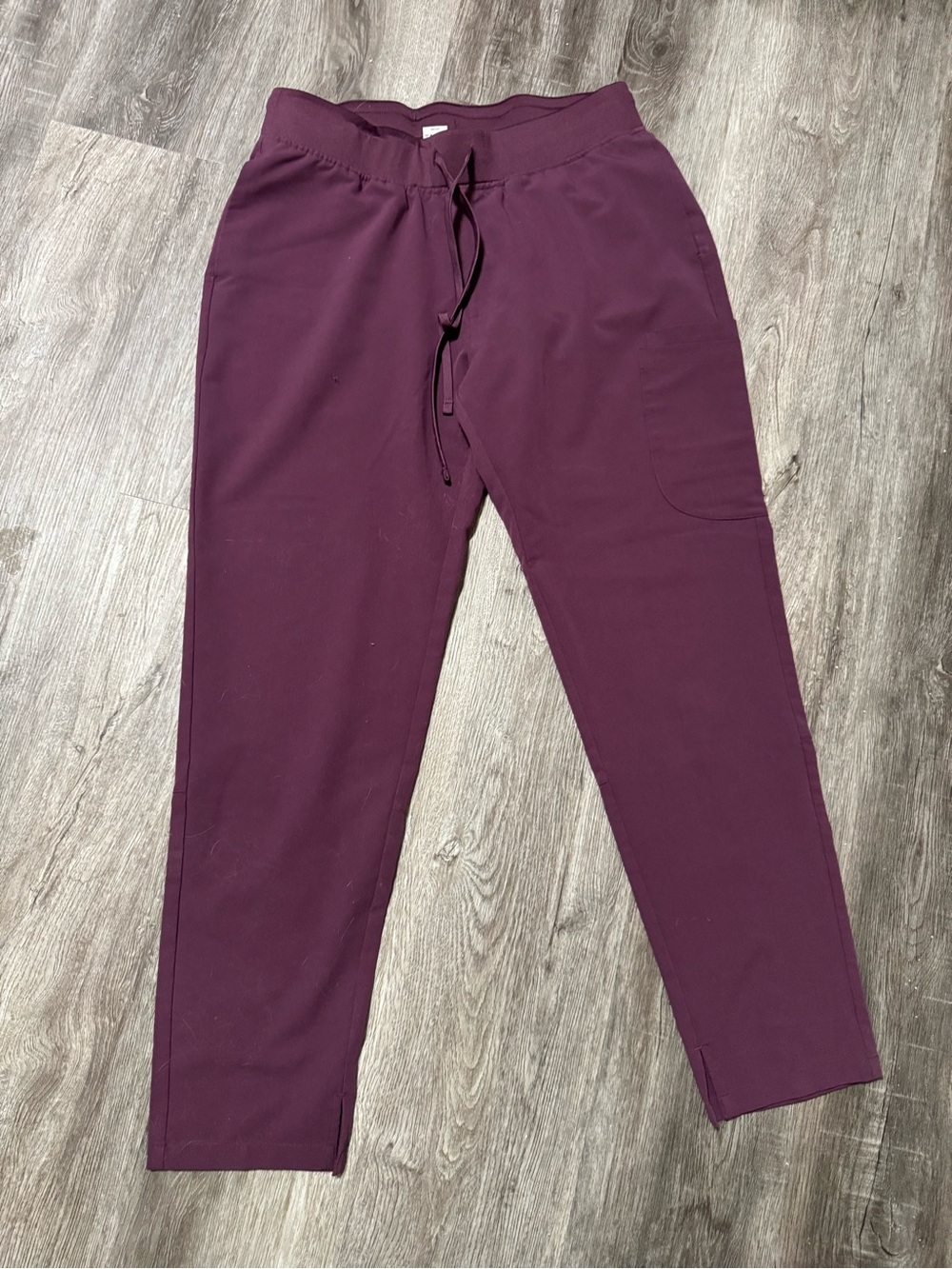 Mandala scrub pants medium slim straight